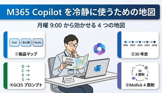 Microsoft 365 Copilot を冷静に使うための地図